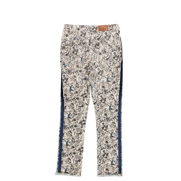 Isabel Marant Ugo Bird Print Jeans - Picture 2 of 2